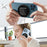6 in 1 Magnetic Wireless Charger with Stand 15W Max Fast Charging Magnetic Stand - Black - 3