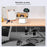 MC01 3 in 1 Qi2 Magnetic Wireless Charger for iPhone / Apple Watch / AirPods 15W Fast Charging Foldable Stand - Black - 5