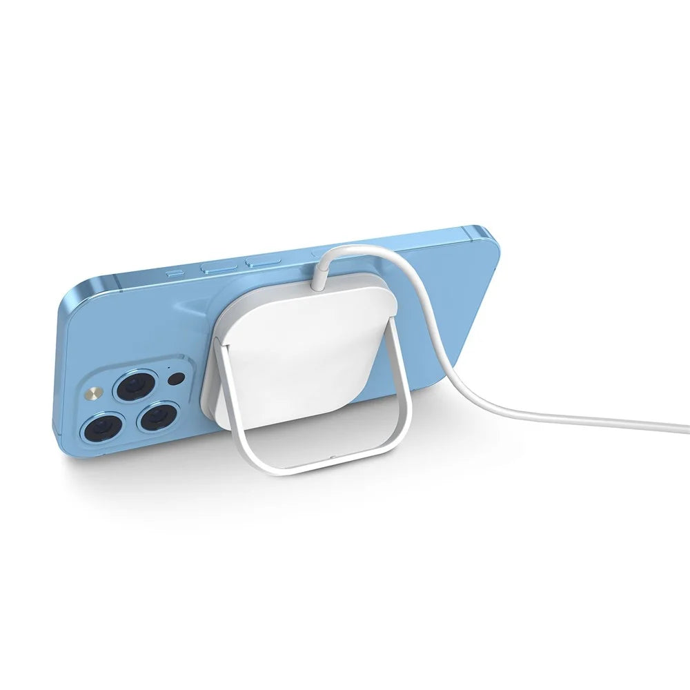 AP08 15W Max Wireless Charger Magnetic Charging Dock with Foldable Bracket for iWatch / Phone / Earbuds - 1