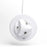 UV-01 USB to Type-C/Micro/iP 3 in 1 Charging Dock for Smartphone Holder Stand 360 Degree Rotatable Charger Base - White - 1