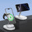 DEVIA Y302 Extreme Speed Series 3 in 1 15W Magnetic Wireless Charger Phone Watch Earbuds Charging Stand - White - 2