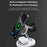 DEVIA Y302 Extreme Speed Series 3 in 1 15W Magnetic Wireless Charger Phone Watch Earbuds Charging Stand - White - 4