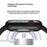 YESIDO DS36 1m For Apple Watch 5W Fast Charging Type-C Cable Magnetic Wireless Charger - White - 5