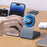 T3 Qi2 15W Magnetic Wireless Charger for iPhone Apple Watch AirPods Desktop Stand - Grey - 7