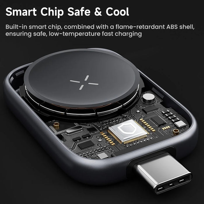 TOOCKI TW13 2.5W Type-C Magnetic Wireless Charger for Apple Watch Charging Dock - Male - 6