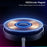 ESSAGER 15W Magnetic Wireless Charger with Dynamic RGB Light Portable Charging Pad - Silver - 7