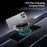 ESSAGER 3 in 1 Foldable Wireless Charger for Phone / Watch / Earbuds 15W Fast Charging Stand - Grey - 7