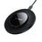 ESSAGER Desktop Wireless Charger Portable 15W Fast Charging Pad with 1m Type-C Cable - Black - 1