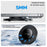 ESSAGER Desktop Wireless Charger Portable 15W Fast Charging Pad with 1m Type-C Cable - Black - 5