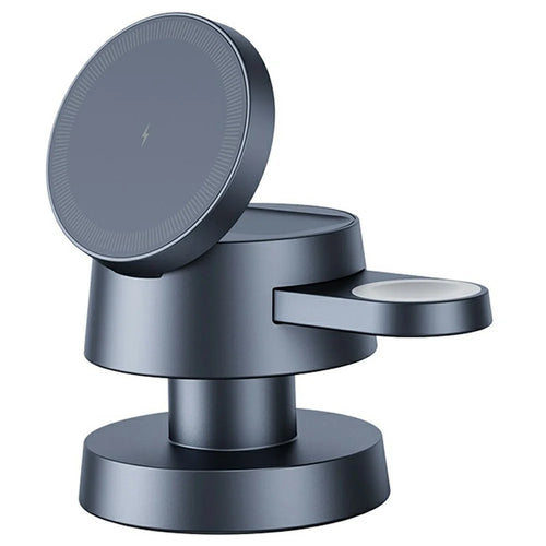 X6 4-in-1 Magnetic Wireless Charger Stand with Night Light Charging Dock for iPhone Apple Watch AirPods - 1