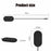 U27-13m For iPad Pro 13 (2025) / (2024) PD 35W Fast Charging Pad Ultra Thin Leather Surface Magnetic Wireless Charger - Black - 5