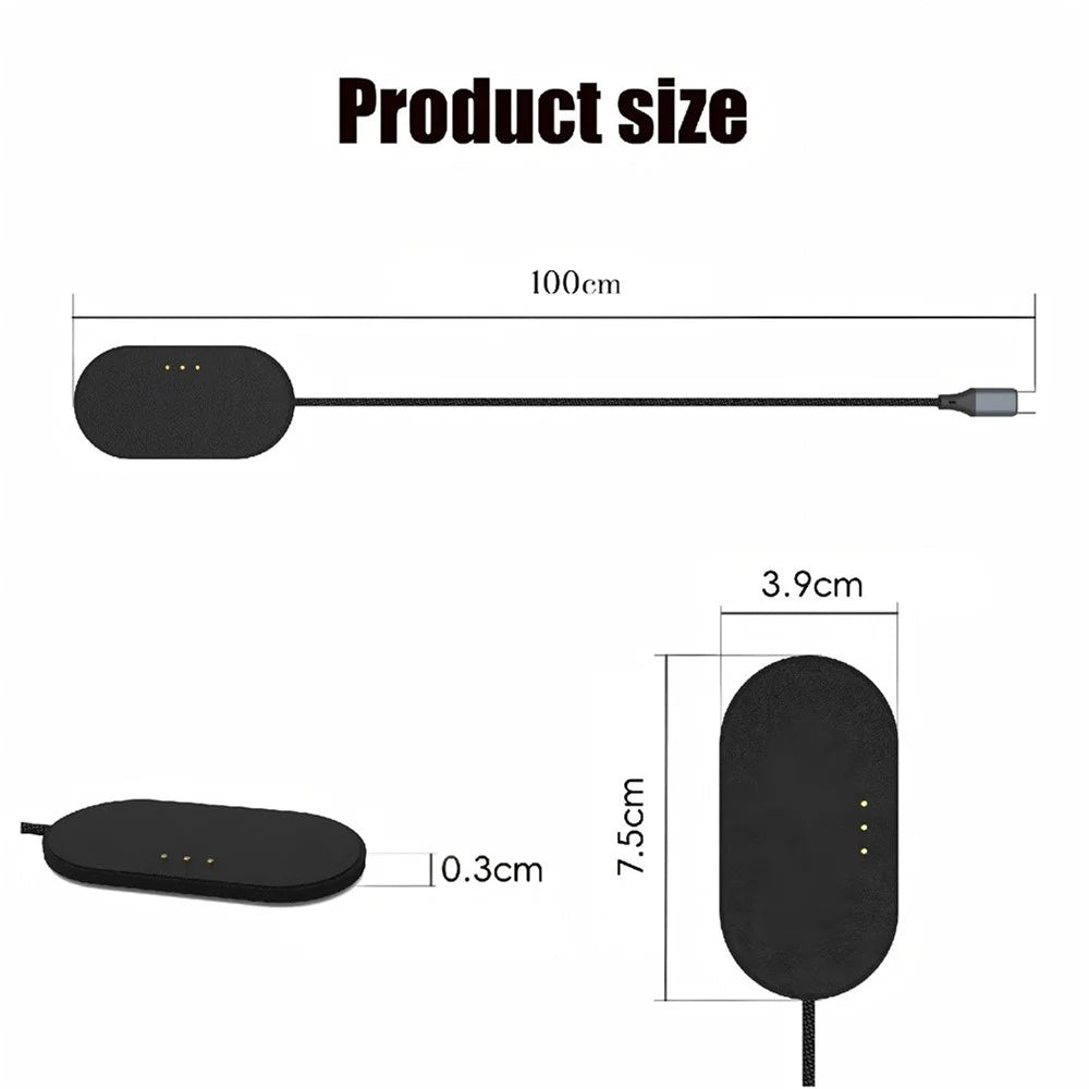 U27-13 18W PD Fast Charging Wireless Charging Pad for iPad Air 13 (2026) / (2025) / (2024) / iPad Pro 12.9 (2022) / (2021) / (2020) / (2018) Magnetic Charger - Black - 5