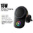 ESSAGER 15W Wireless Charger Built-in Cooling Fan Car Air Vent Mount Magnetic Phone Holder with RGB Light - Black - 2