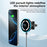 JLM-101 Magnetic Wireless Car Charger 15W Fast Charging Qi-Compatible Air Vent Mount Phone Holder - Black - 2