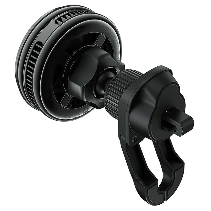 ACEFAST D66 25W Qi2 Magnetic Wireless Charger Car Mount Phone Holder with Cooling Fan for Air Vent - Black - 3