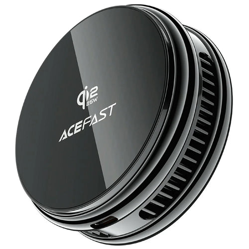 ACEFAST E47 QI2 25W Magnetic Cooling Wireless Charger Fast Phone Cooler for Gaming - Black - 1