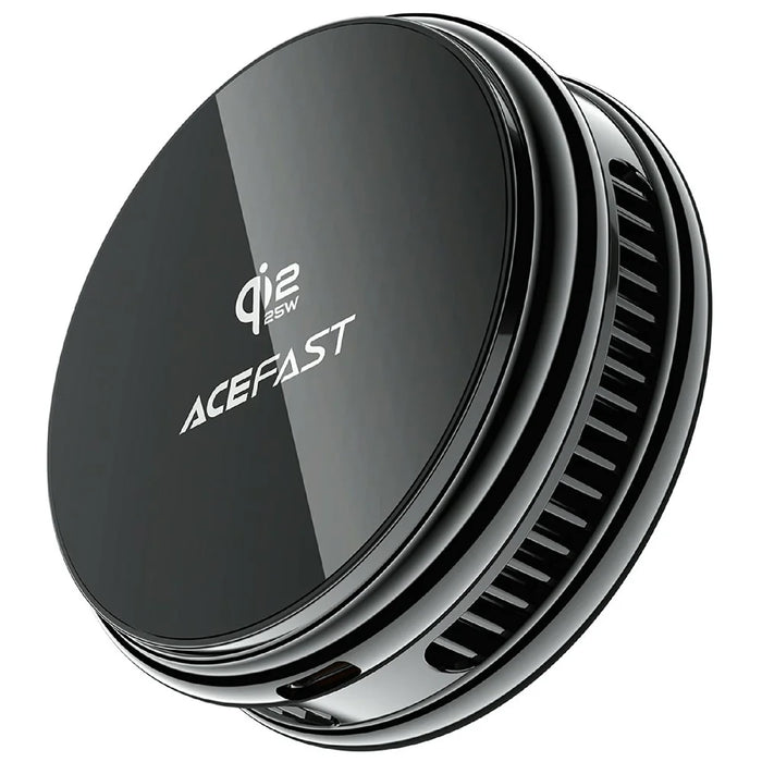 ACEFAST E47 QI2 25W Magnetic Cooling Wireless Charger Fast Phone Cooler for Gaming - Black - 1
