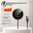 25-1 25W Magnetic Wireless Charger Desktop Ultra Thin Intelligent Temperature Control Qi Fast Charging Pad for iPhone Android Phone - Round Pattern - 2