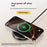 25-1 25W Magnetic Wireless Charger Desktop Ultra Thin Intelligent Temperature Control Qi Fast Charging Pad for iPhone Android Phone - Round Pattern - 4