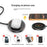 25-1 25W Magnetic Wireless Charger Desktop Ultra Thin Intelligent Temperature Control Qi Fast Charging Pad for iPhone Android Phone - Round Pattern - 5