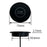 QR02 Qi2.2 25W Magnetic Wireless Charger Embedded Desktop Car Mount Charging Pad - Black - 7