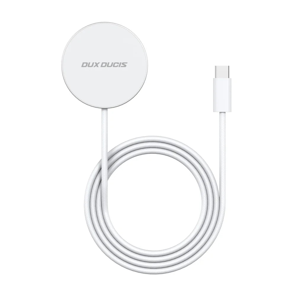 DUX DUCIS H1 Qi2.2 25W Magnetic Wireless Charger Pad H1 Qi2.2 25W Magnetic Wireless Charger Pad Qi 2.2 Fast Charger for iPhone 12-17 Series - White - 2