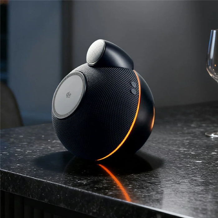 WIWU G042 3 in 1 Qi2.2 25W Wireless Charging Speaker Magnetic Fast Charger for Phone Watch Earbuds - Black - 7