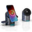CBT-10 Qi2 15W Magnetic Charging Station 3 in 1 Wireless Charger Auto Rotating for iPhone / AirPods / Apple Watch - Black - 2