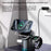 CBT-10 Qi2 15W Magnetic Charging Station 3 in 1 Wireless Charger Auto Rotating for iPhone / AirPods / Apple Watch - Black - 4