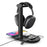 B-15A 4 in 1 Multi-function Charging Dock with Headset Stand Wireless Charging Station for iPhone iWatch AirPods - 2