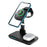 YF-T8 3-in-1 15W Magnetic Wireless Charger Portable Phone Charger Multifunction Charging Stand with Indicator Light - 1
