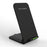 S25 Foldable 15W Wireless Charger Cellphone Stand Fast Charging Dock for iPhone Android Phone - Black - 1