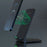 S25 Foldable 15W Wireless Charger Cellphone Stand Fast Charging Dock for iPhone Android Phone - Black - 5