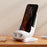 S88 Magnetic Adapter Design 15W Wireless Charging Stand Holder Wireless Charger Sound Amplifier Function - White - 2