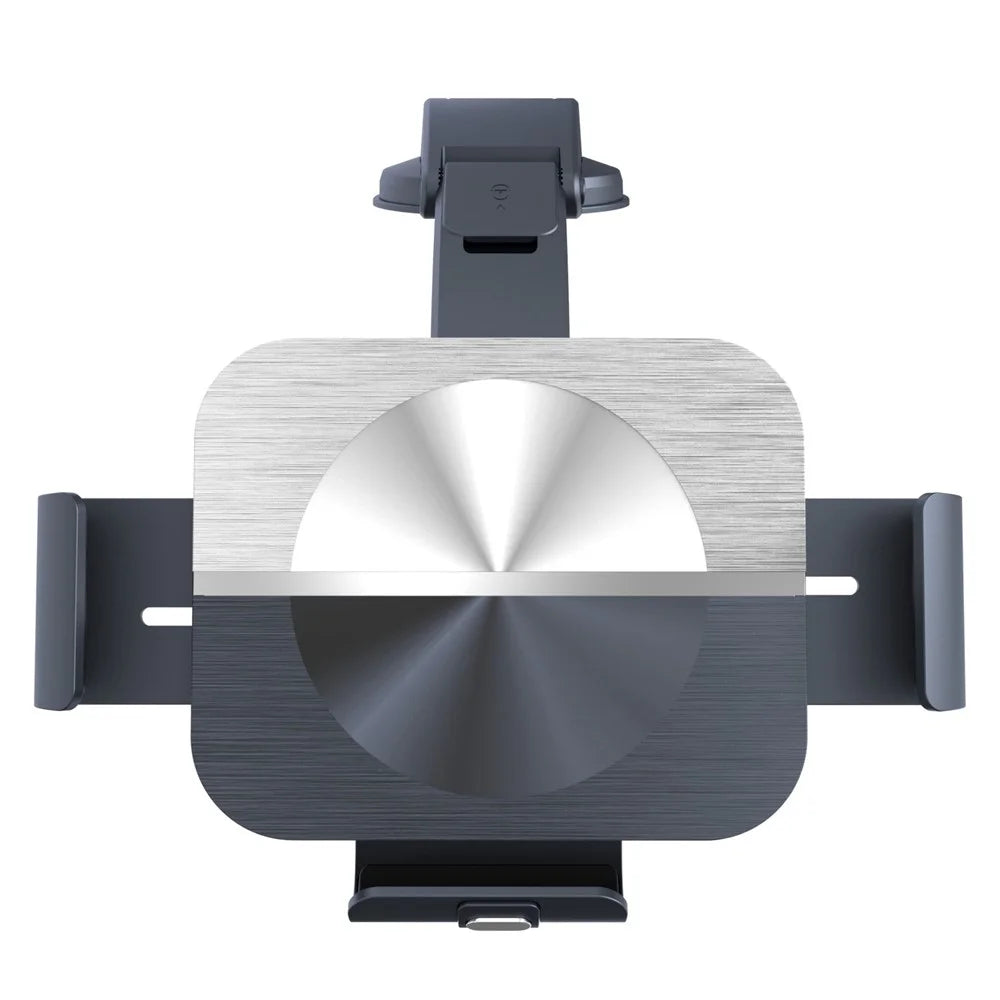 S11 Electromagnetic Induction Wireless Charger Foldable Screen Phone Clamp Holder Car Air Vent / Dashboard / Windshield Mount Bracket for Samsung Qi-enabled Phones - 2
