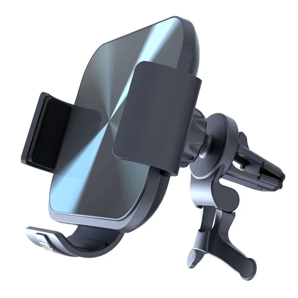 S3 Coil Electromagnetic Induction Wireless Charger Car Holder Foldable Phone Clamp Mount for Samsung Galaxy Fold - 1