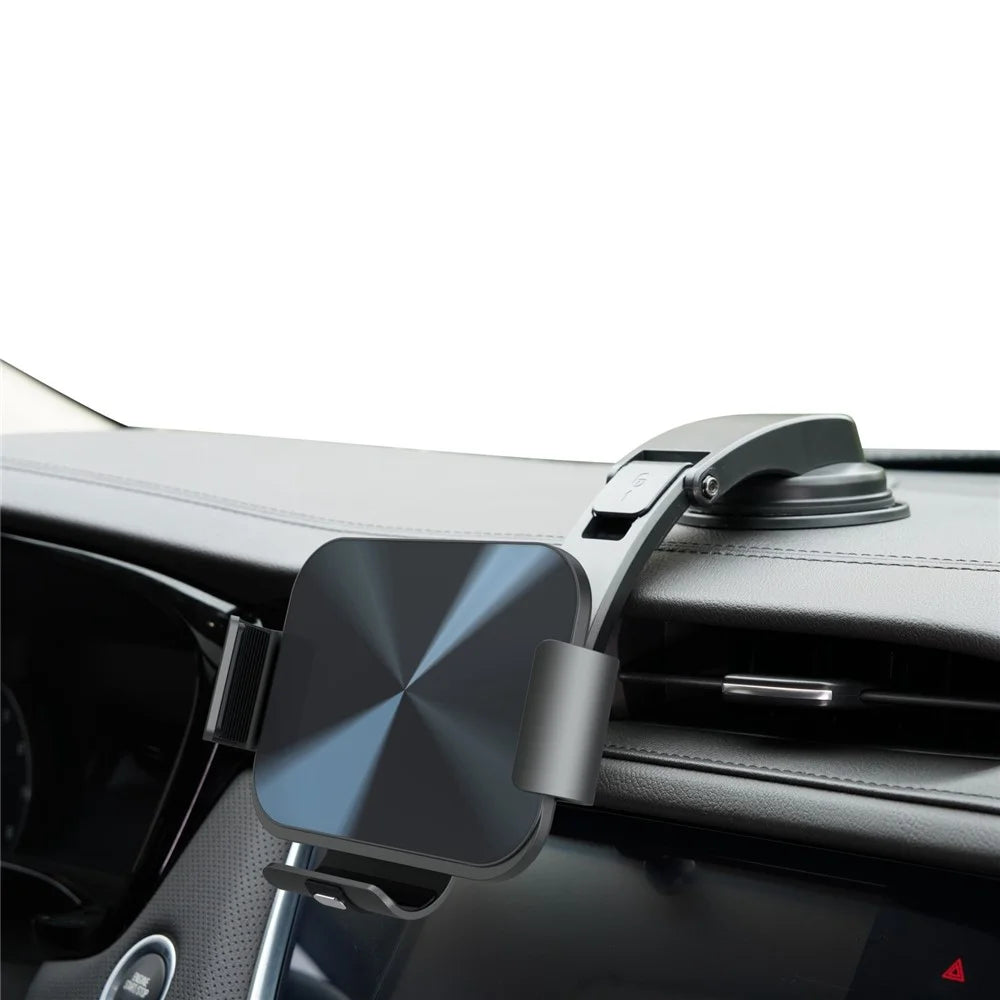 S3 Coil Electromagnetic Induction Wireless Charger Car Holder Foldable Phone Clamp Mount for Samsung Galaxy Fold - 7