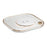 X3 15W Fast Charging 3-in-1 Wireless Charger for Mobile Phones, Watches, Headset Cordless Charging Pad (Basic Version) - White - 1