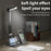 15W Fast Charging Wireless Charger Multifunctional Folding Charging Station with 3-Mode Lamp - Black - 5