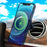 C12 15W Car Magnetic Wireless Charger Air Vent Mount Phone Fast Charging Bracket for iPhone 14 / 13 / 12 Series - 7