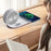 K02T Multifunction 15W Wireless Charger Alarm Clock Touch Dimmable Light Time Temperature Display - White - 4