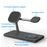T218 Magnetic Wireless Charging Station with Night Light + USB Output for Mobile Phone  /  Earphones  /  Smart Watch - White - 5