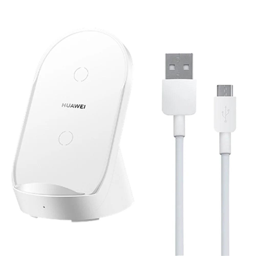 HUAWEI CP62R Vertical Super Fast Wireless Charger Max 50W Cell Phone Charging Stand Station with Cable (Upgraded Version) - CN Plug - 1