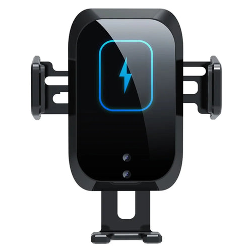 X11 3-Axis Car Wireless Charger 15W Fast Charging Phone Mount with Air Vent Holder, Dashboard Stand, QC3.0 Cigarette Lighter Charger - 1