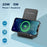 2 in 1 Wireless Charger Folding Bracket Fast Charger Station for Mobile Phone / Earphone - Black - 4