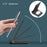 2 in 1 Wireless Charger Folding Bracket Fast Charger Station for Mobile Phone / Earphone - Black - 5