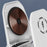 Q18 Mobile Phone Magnetic Wireless Charger Stand Cordless Phone Charger with 3 Adapters - White - 4