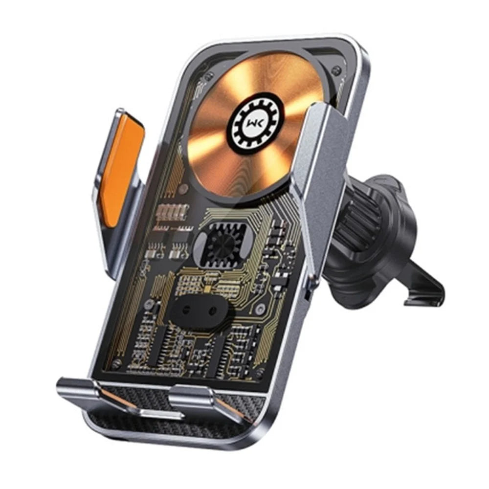 WEKOME WP-U204 15W Car Wireless Charger Intelligent Automatic Induction Air Vent Transparent Phone Holder - 1