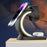 T17 3-in-1 RGB Light Magnetic Wireless Charger for iPhone 12 / 13 / 14 / 15 Series Desktop Fast Charging Stand - Black - 5