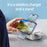 H31 15W 3-in-1 Magnetic Wireless Charger Multi-Function Cell Phone Charging Station for Headset, Smart Watch - 4